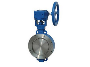 D373H對(duì)夾式三偏心蝶閥